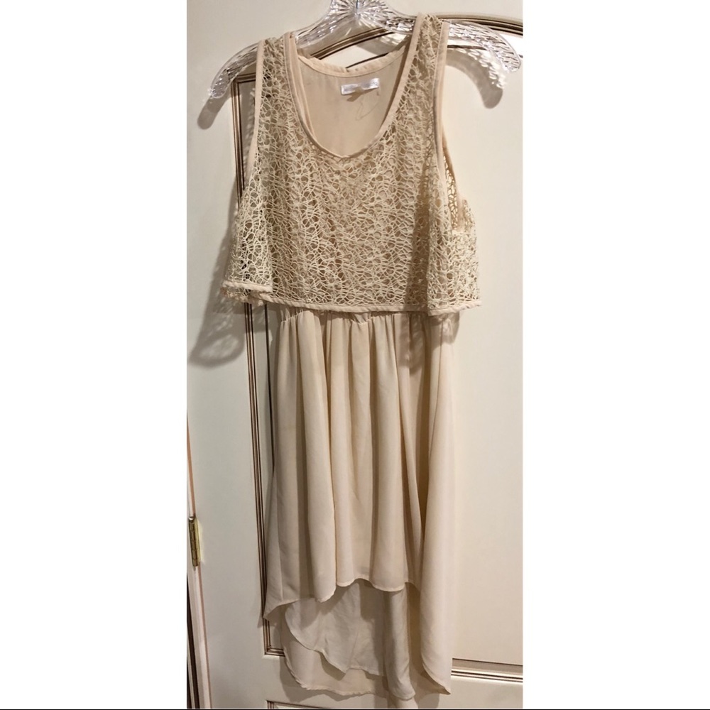 Beautiful beige sun dress